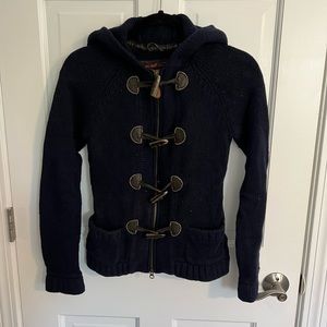 Roots Canada Original Knit Zip Hoodie Size XS